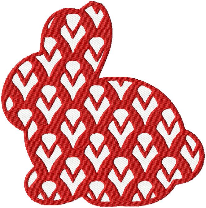 PATTERNED BUNNY