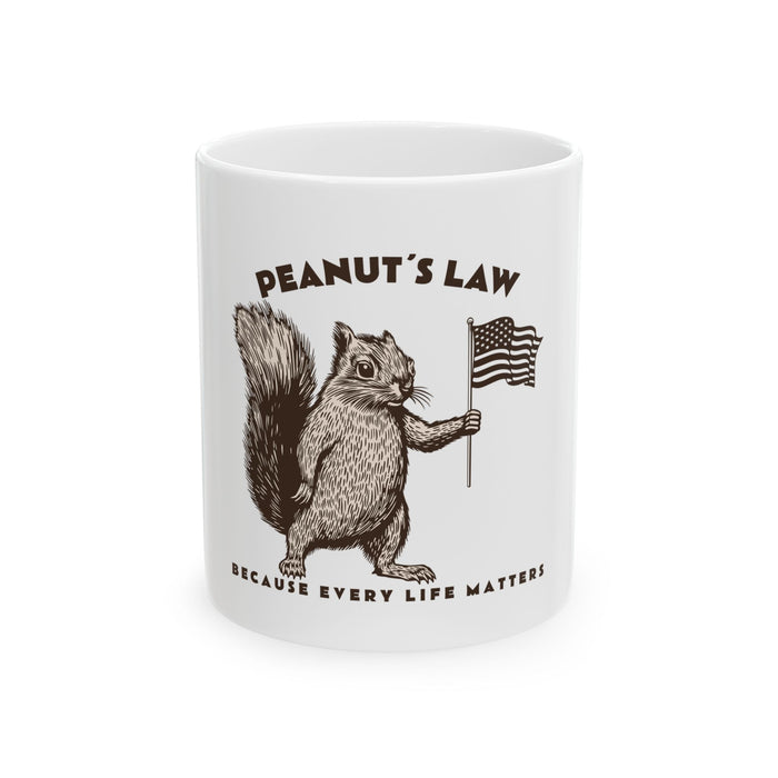 Peanut's Law Ceramic Mug