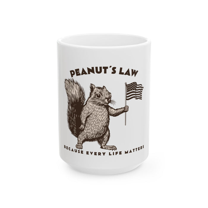 Peanut's Law Ceramic Mug