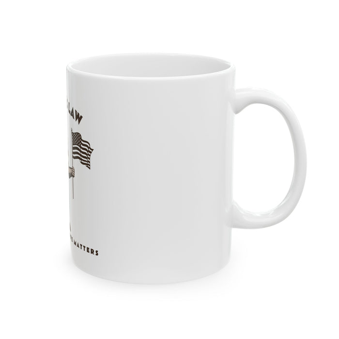 Peanut's Law Ceramic Mug