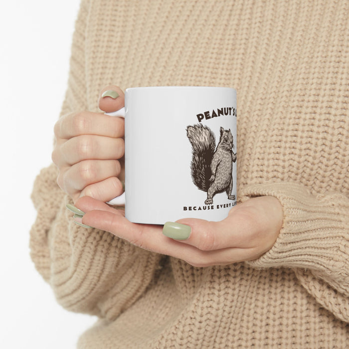 Peanut's Law Ceramic Mug
