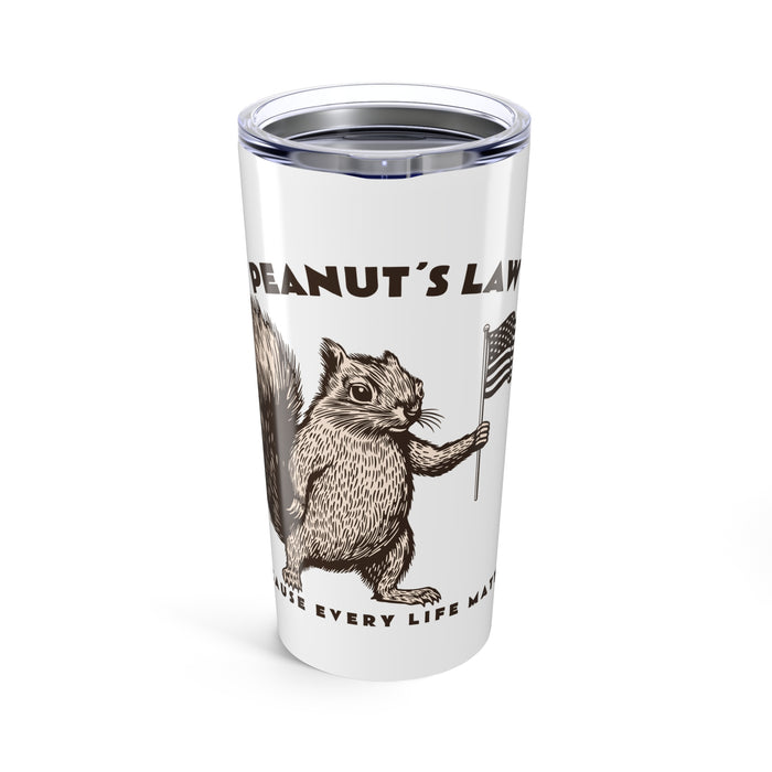 Peanut's Law Tumbler
