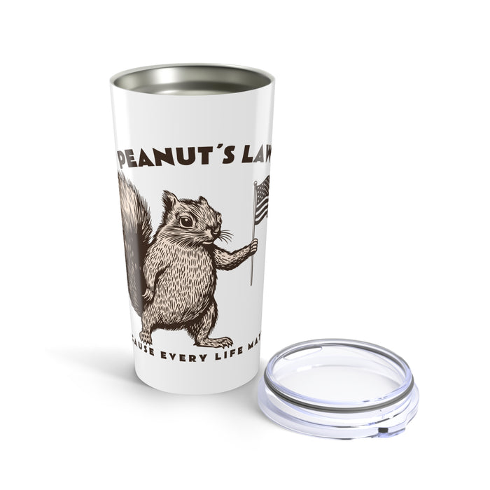 Peanut's Law Tumbler