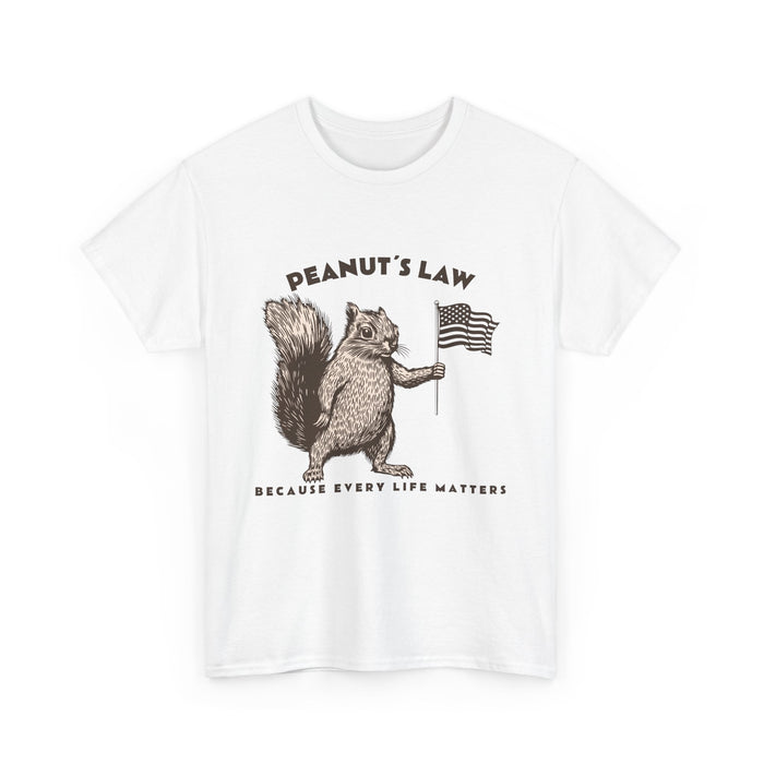 Peanut's Law Unisex Heavy Cotton T-Shirt