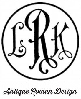 Personalized Stamper Antique Roman