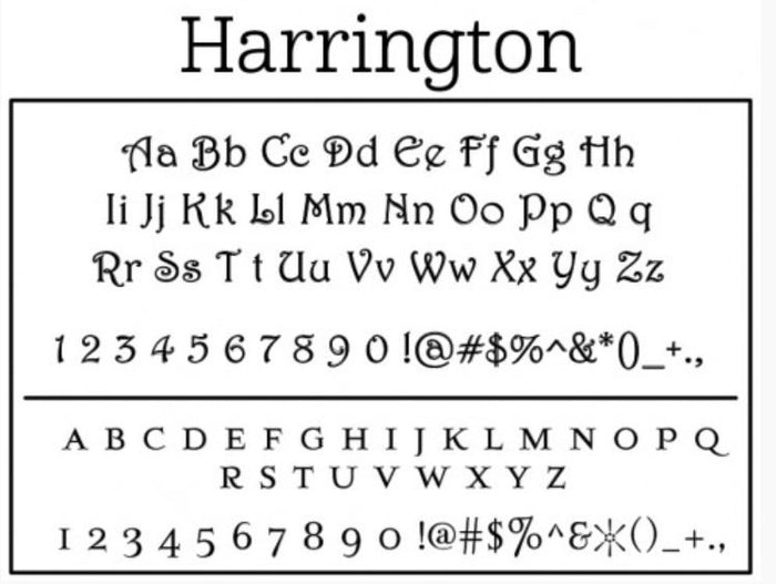 Personalized Stamper-Harrington Design