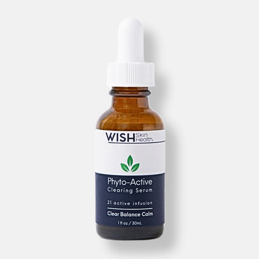 This first-to-market complex features 21 actives-in-one formulation to reduce the formation of acne breakouts and clogged pores, inhibit pigmentation while balancing skin tone.

Serum clears active breakouts while reducing visible skin irritation. Lactobacillus Ferment complex supports the skin’s natural microbiome to prevent future breakouts from forming.

Undecylenoyl Phenylalanine manages pigmentation (dark spots / PIH) that can occur post breakout or from too much UV exposure.

A healthy mic