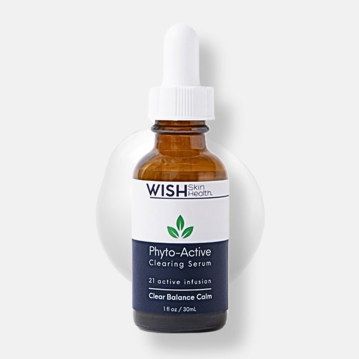 This first-to-market complex features 21 actives-in-one formulation to reduce the formation of acne breakouts and clogged pores, inhibit pigmentation while balancing skin tone.

Serum clears active breakouts while reducing visible skin irritation. Lactobacillus Ferment complex supports the skin’s natural microbiome to prevent future breakouts from forming.

Undecylenoyl Phenylalanine manages pigmentation (dark spots / PIH) that can occur post breakout or from too much UV exposure.

A healthy mic