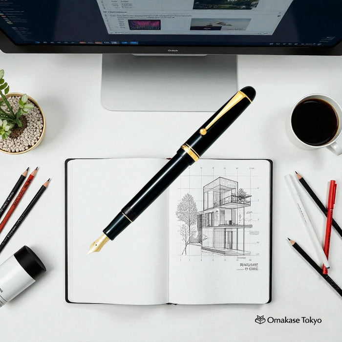 Pilot Custom 74 Fountain Pen (Black F)
