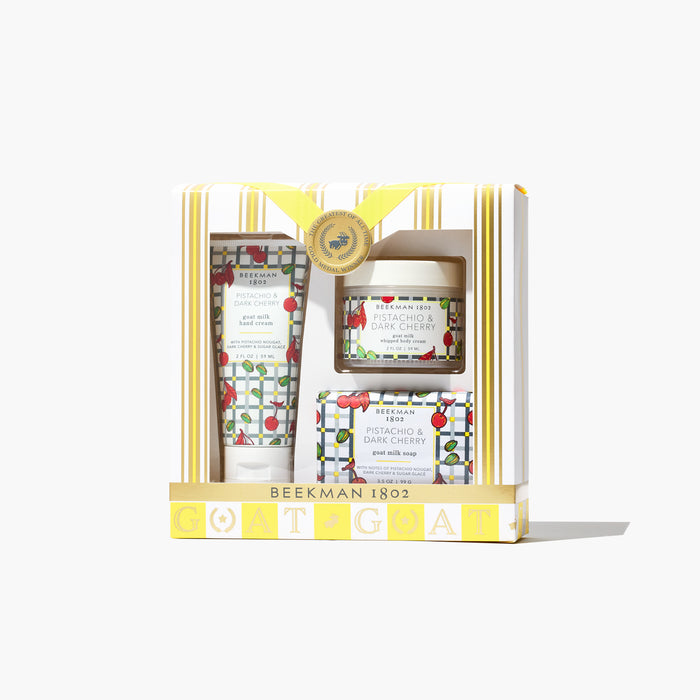 Pistachio Dark Cherry Sampler Set