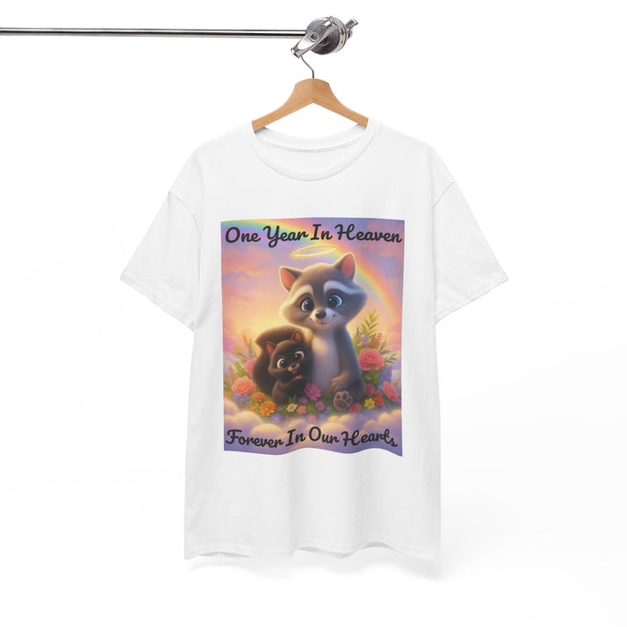 P'Nut & Fred Memorial T-Shirt - One Year in Heaven, Forever In Our Hearts