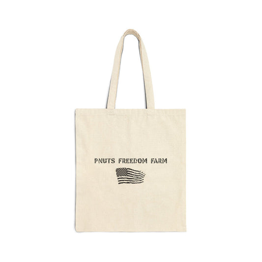"P'Nuts Army" Vintage Canvas Tote