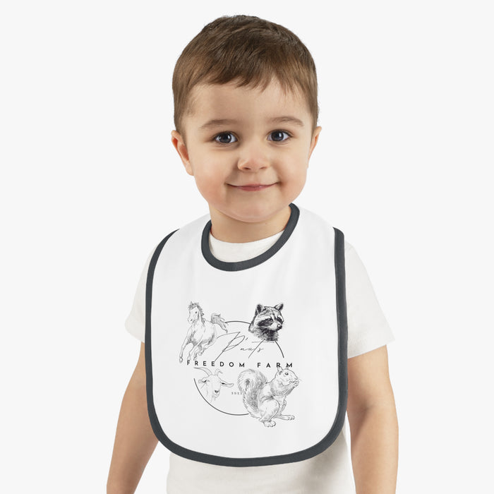 P'Nut's Freedom Farm Baby Bib