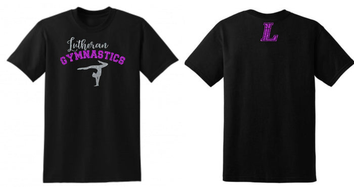 Ponderosa Gymnastics Basic Tee- Matte or Glitter