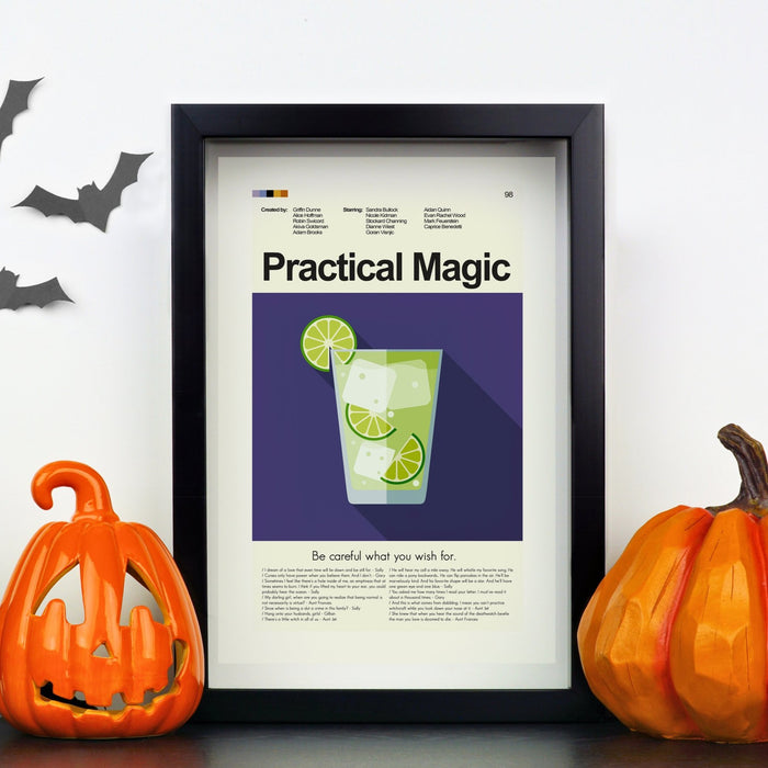 Practical Magic - Midnight Margaritas  | 12"x18" or 18"x24" Print only