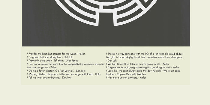 Prisoners - Maze  | 12"x18" or 18"x24" Print only