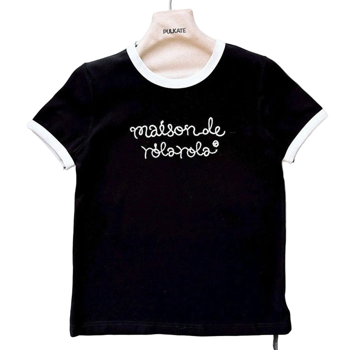 PULKATE - Maison de rola Ringer shirt- PREORDER 2-3weeks