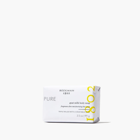 Pure Fragrance Free Palm-Sized Goat Milk Soap