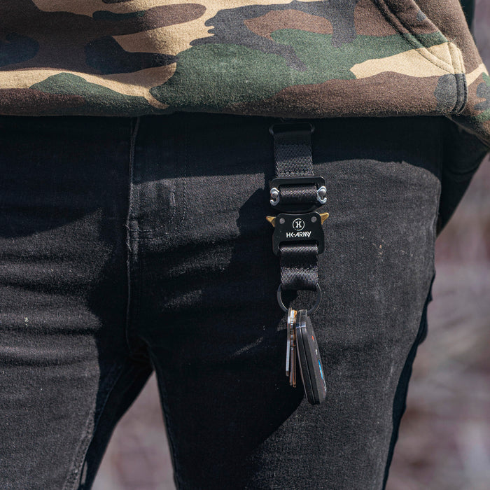 Quick Clip Key Chain  - Black