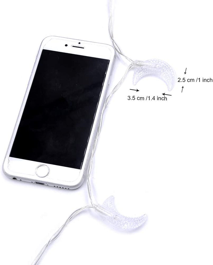 Ramadan Moon Shaped LED String Lights nebula-light.com