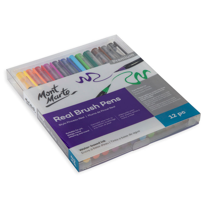 Real Brush Pens Premium 12pc