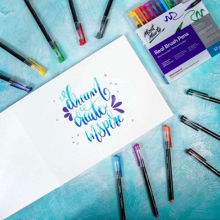 Real Brush Pens Premium 12pc