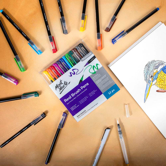 Real Brush Pens Premium 12pc