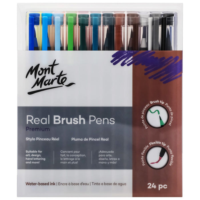 Real Brush Pens Premium 24pc