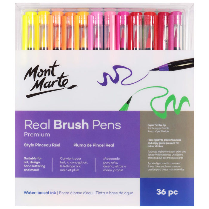 Real Brush Pens Premium 36pc