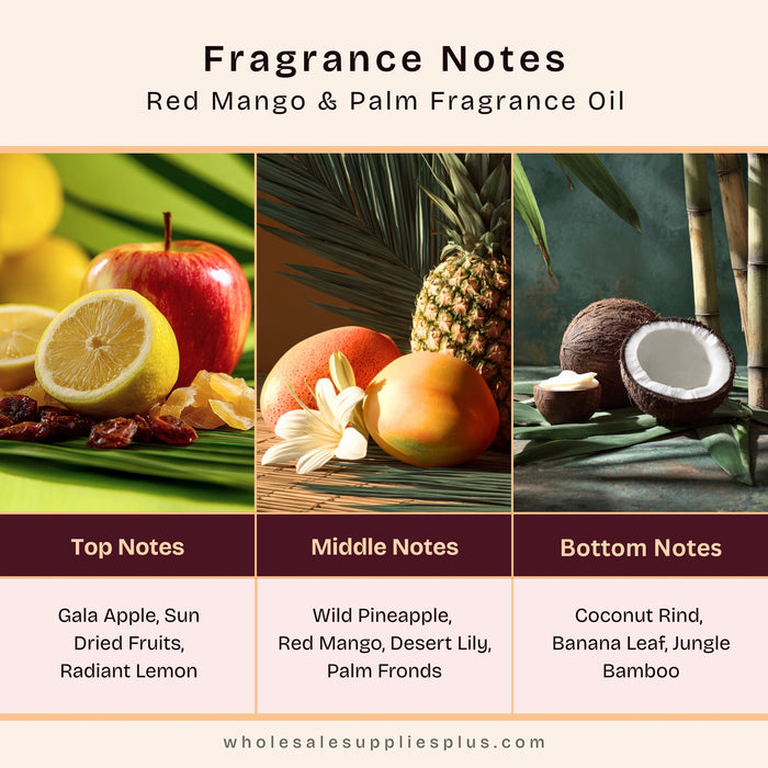 Red Mango & Palm Fragrance Oil 513 - close-up