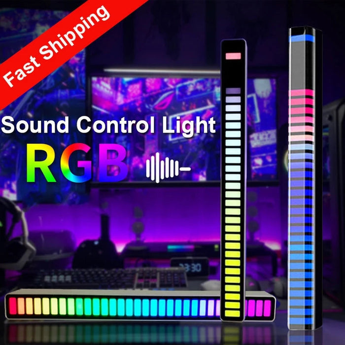 RGB Voice-Activated Synchronous Rhythm Colorful Light Blossom Online UG