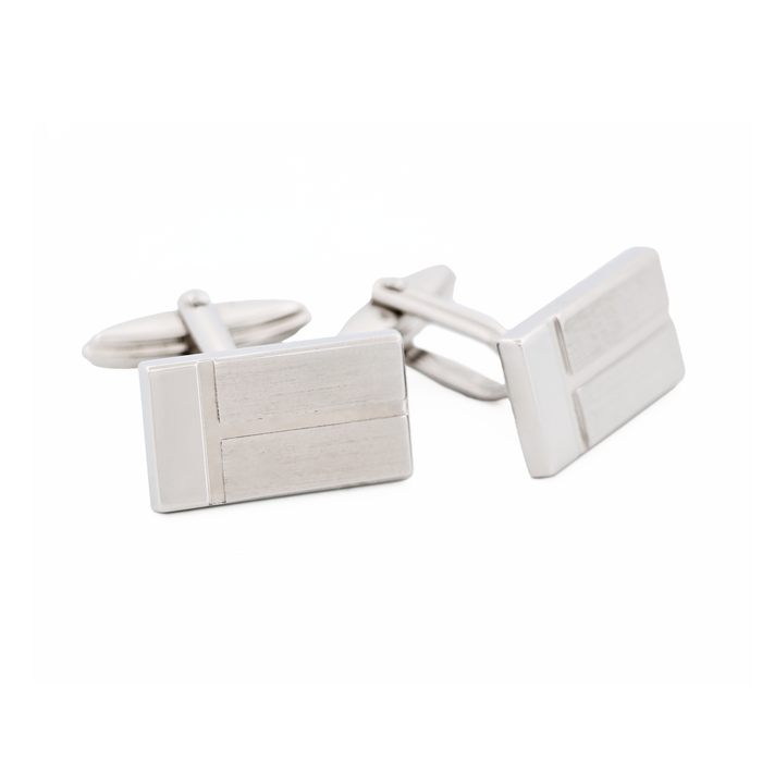 Rhodium Plated Cufflinks