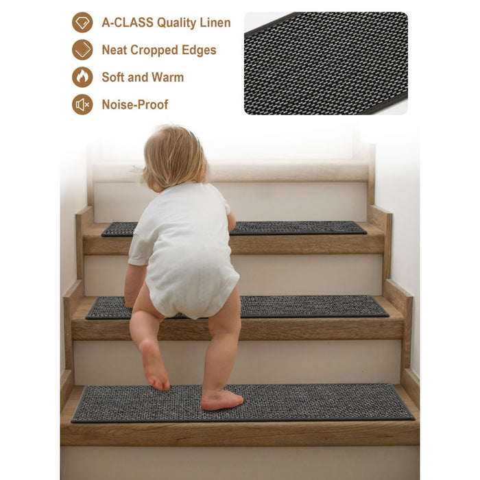 Robinswood Non-Slip Indoor Stair Treads (Set of 15)