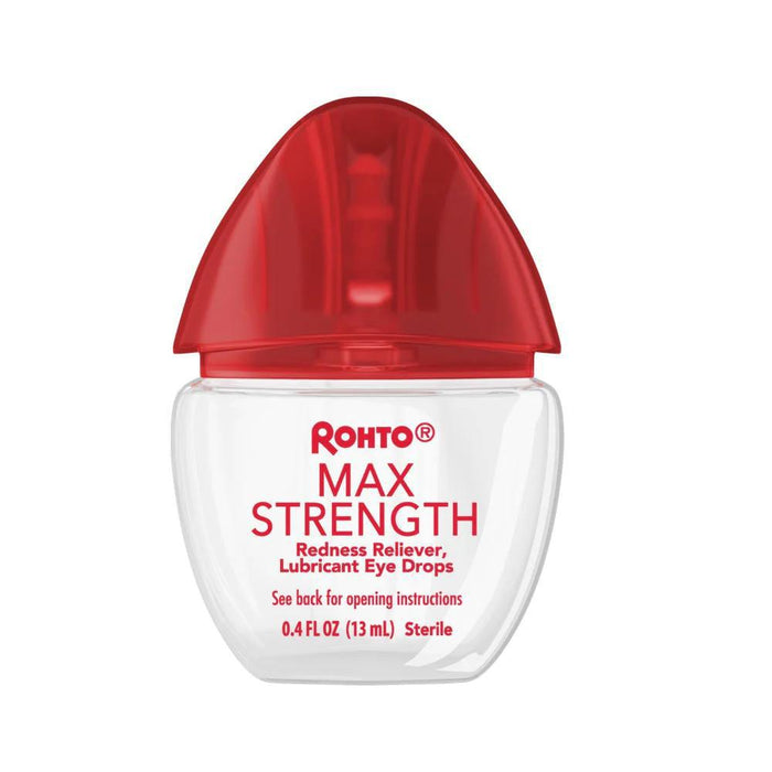 Rohto Mentholatum Max Strength Redness Relief Eye Drops 13 mL