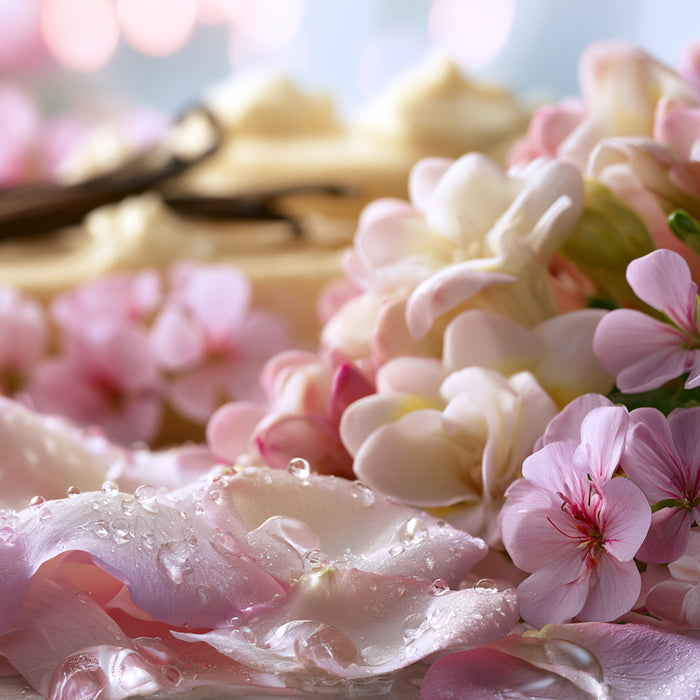Rose Petal & Vanilla - Natural Fragrance Oil 1208