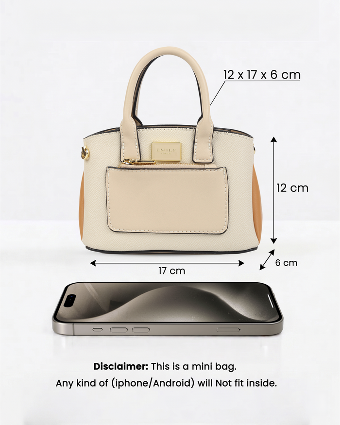 Roselle Mini Bag- Cream MB010