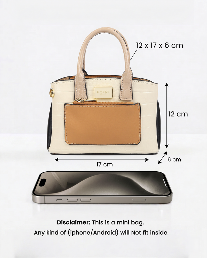 Roselle Mini Bag-Beige MB05