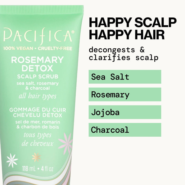 Rosemary Detox Scalp Scrub - Pacifica