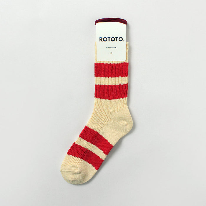 ROTOTO / Recycled Cotton Stripe Socks