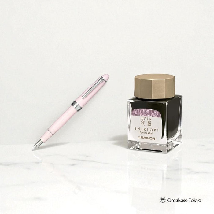 Sailor Shikiori Set-Hisakata Sakura Fountain Pen