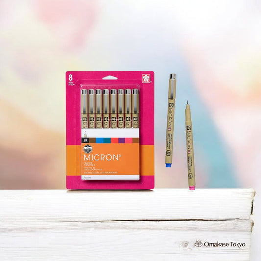 Sakura Pigma Micron Ink Pen Set – 8CT Assorted Sizes
