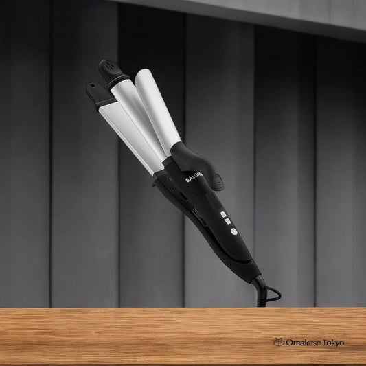 Salonia SL-002A 2-Way Hair Iron Silver