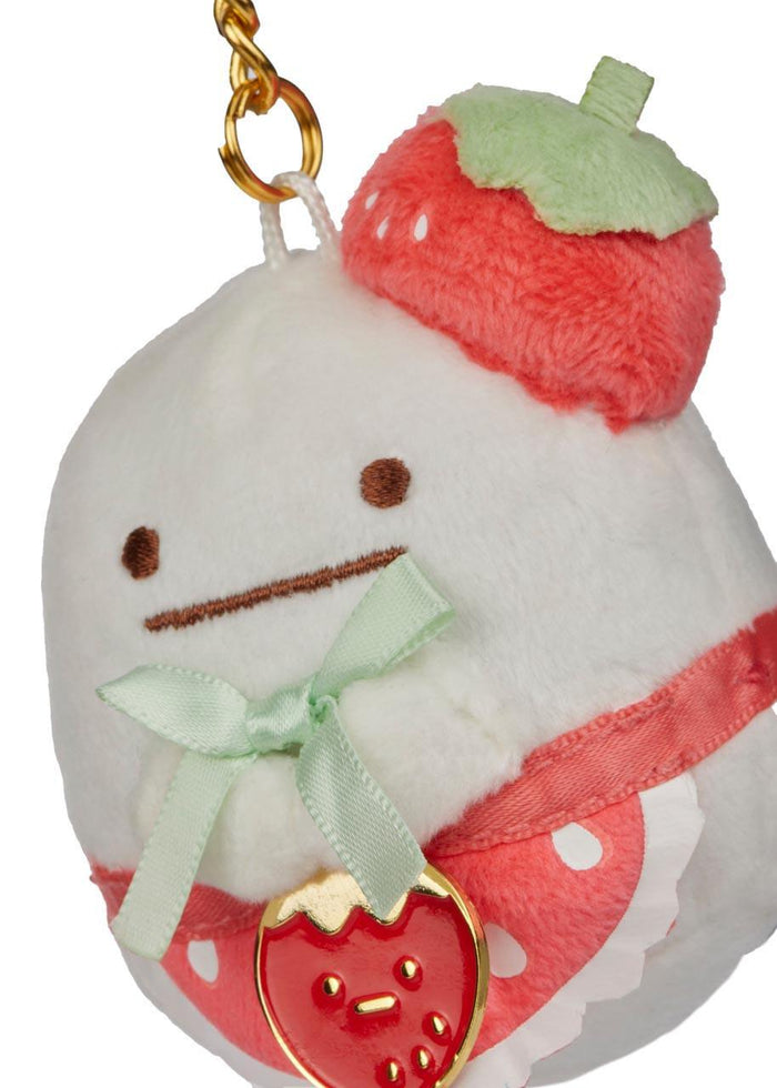 San-X Sumikko Gurashi Obake Original Strawberry Series Keychain