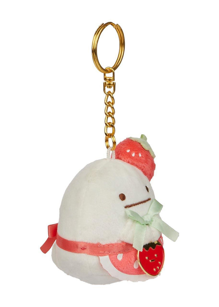 San-X Sumikko Gurashi Obake Original Strawberry Series Keychain