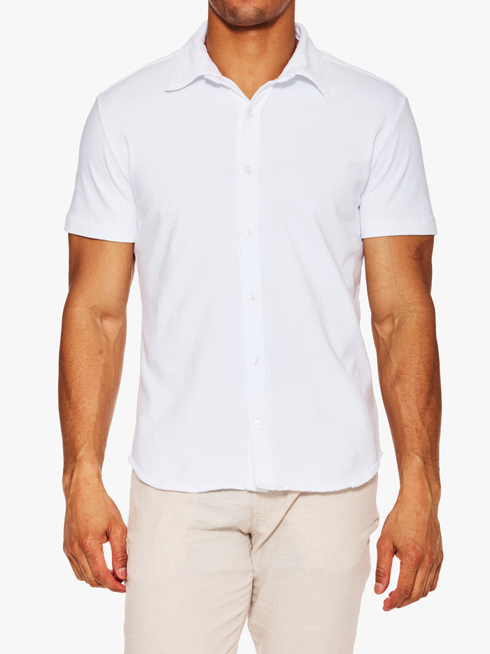 Save Khaki United Short Sleeve Organic Recycled Shirt