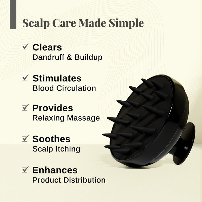 Scalp Massager For Hair Growth, Scalp Exfoliation & Deep Cleansing | Pack of 3