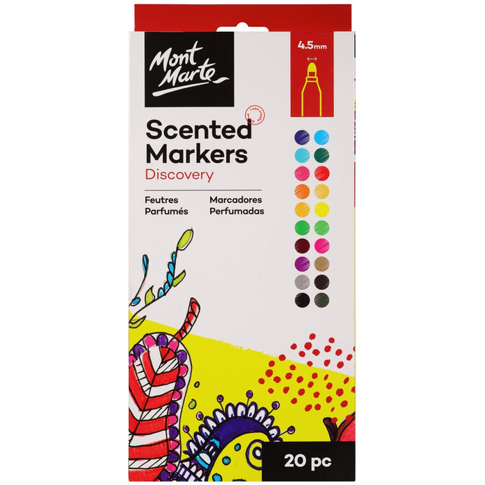 Scented Markers Discovery 4.5mm (0.17in) Tip 20pc