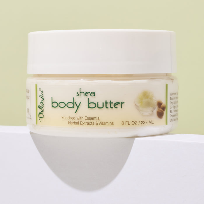 Jar of Deluvia Shea Body Butter