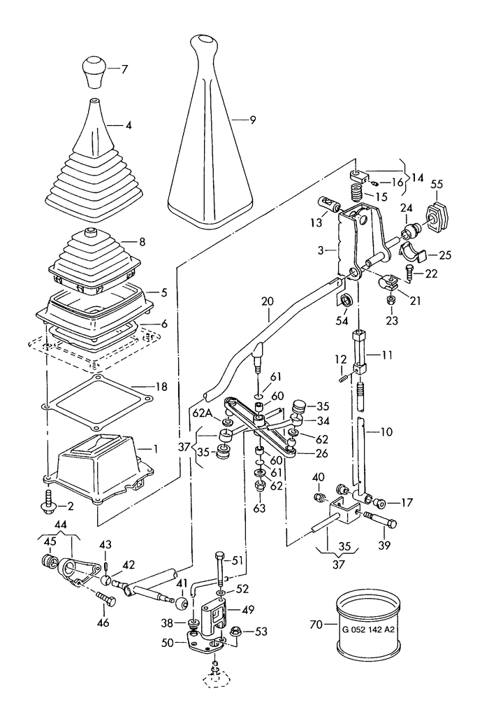 Shift Bushing for all Eurovan with manual transmission