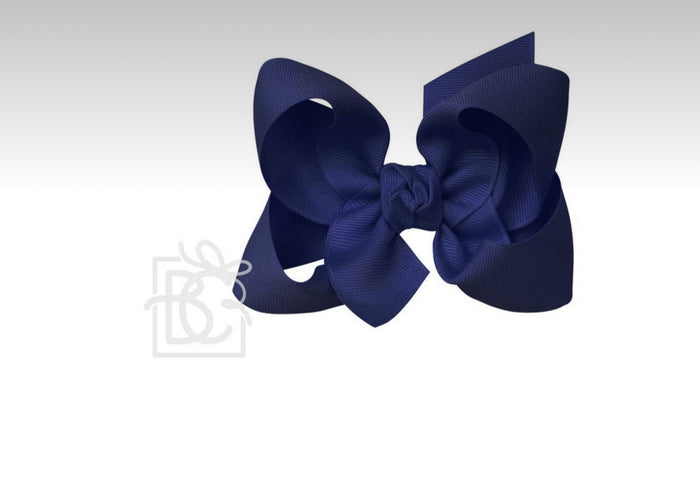 Signature Grosgrain Bow on Clip 4.5in Large